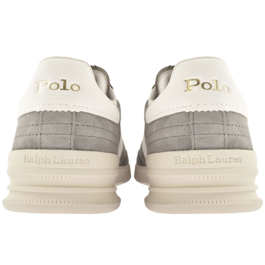 Image number 2 for Ralph Lauren Heritage Aera Trainers Grey