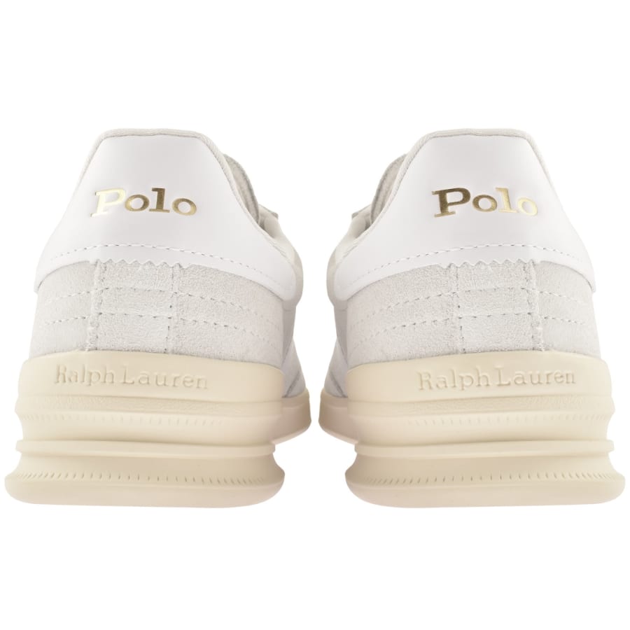 Image number 2 for Ralph Lauren Heritage Aera Trainers Off White