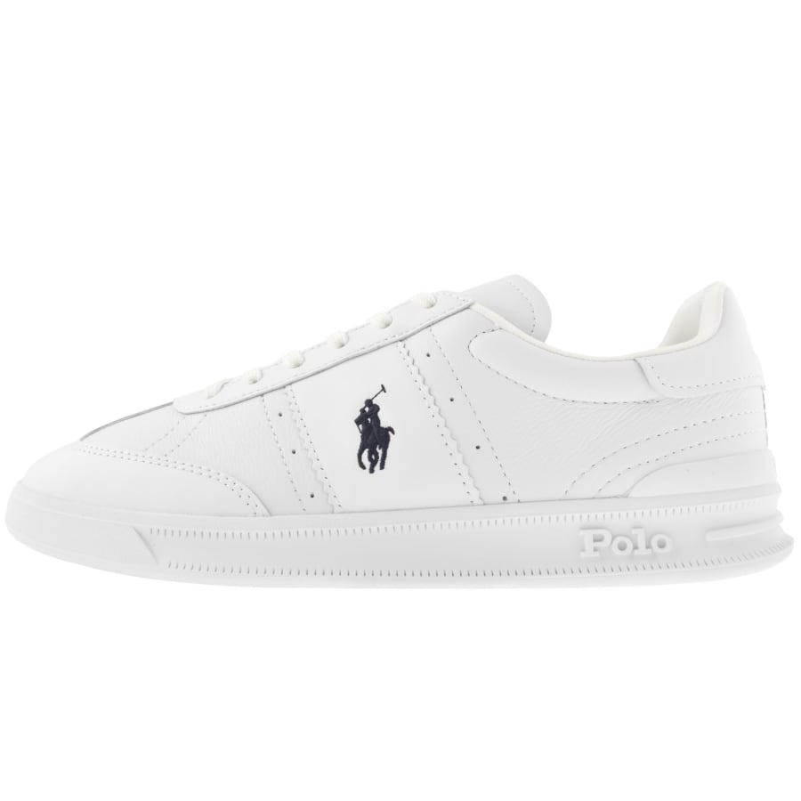 Image number 1 for Ralph Lauren Heritage Aera Trainers White