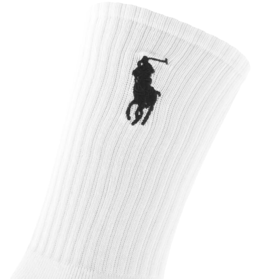 Image number 4 for Ralph Lauren 3 Pack Socks Navy