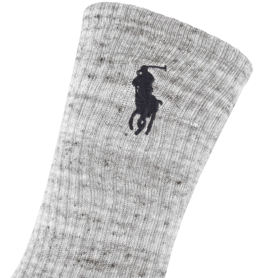 Image number 5 for Ralph Lauren 3 Pack Socks Navy