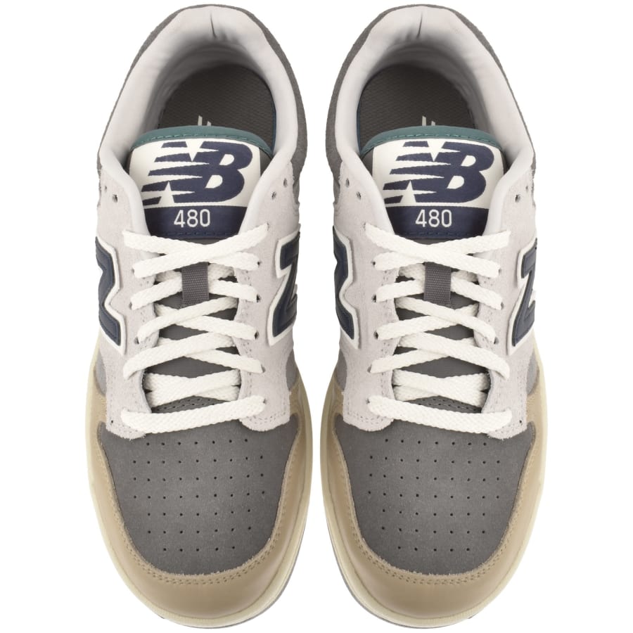 Image number 3 for New Balance 480 Trainers Grey