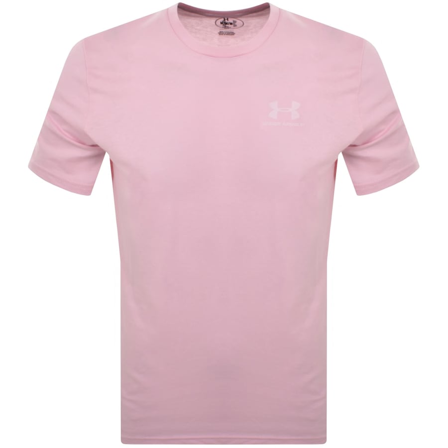 Image number 1 for Under Armour Sport Style T Shirt Prime Pink