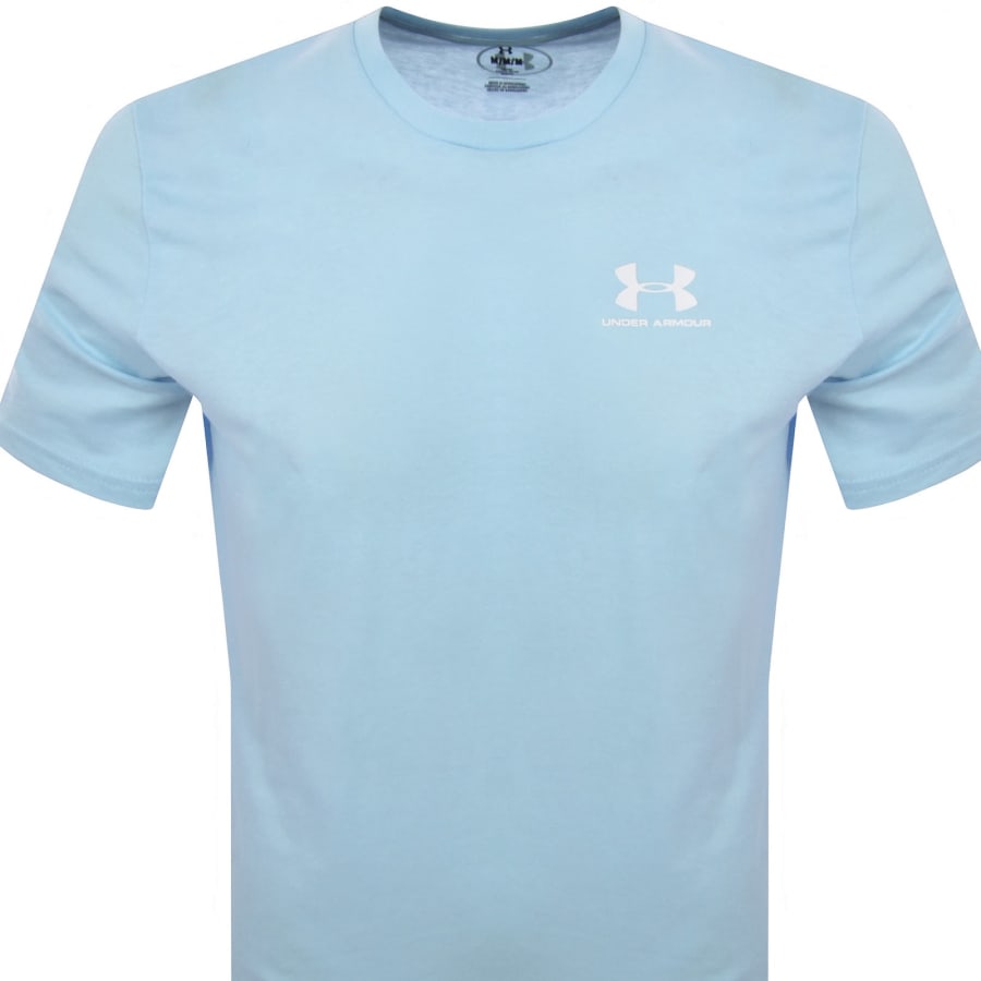 Image number 2 for Under Armour Sport Style T Shirt Blue