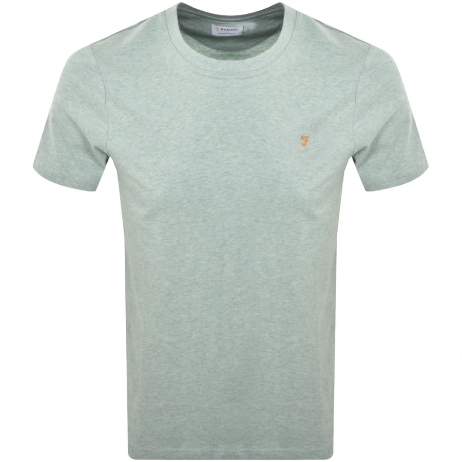 Image number 1 for Farah Vintage Danny T Shirt Green