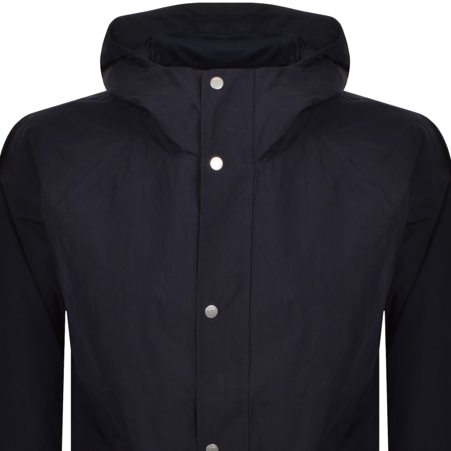 Image number 2 for Norse Projects Herluf Tech Poplin Jacket Dark Navy