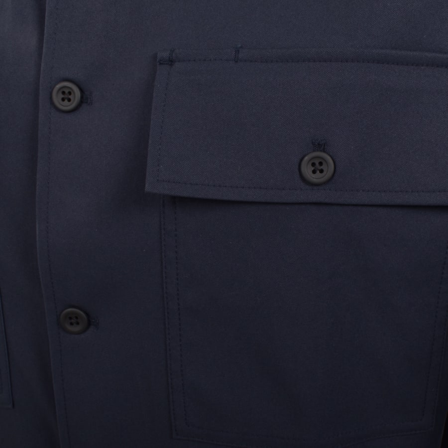 Image number 3 for Norse Projects Hjalmer Solotex Overshirt Navy