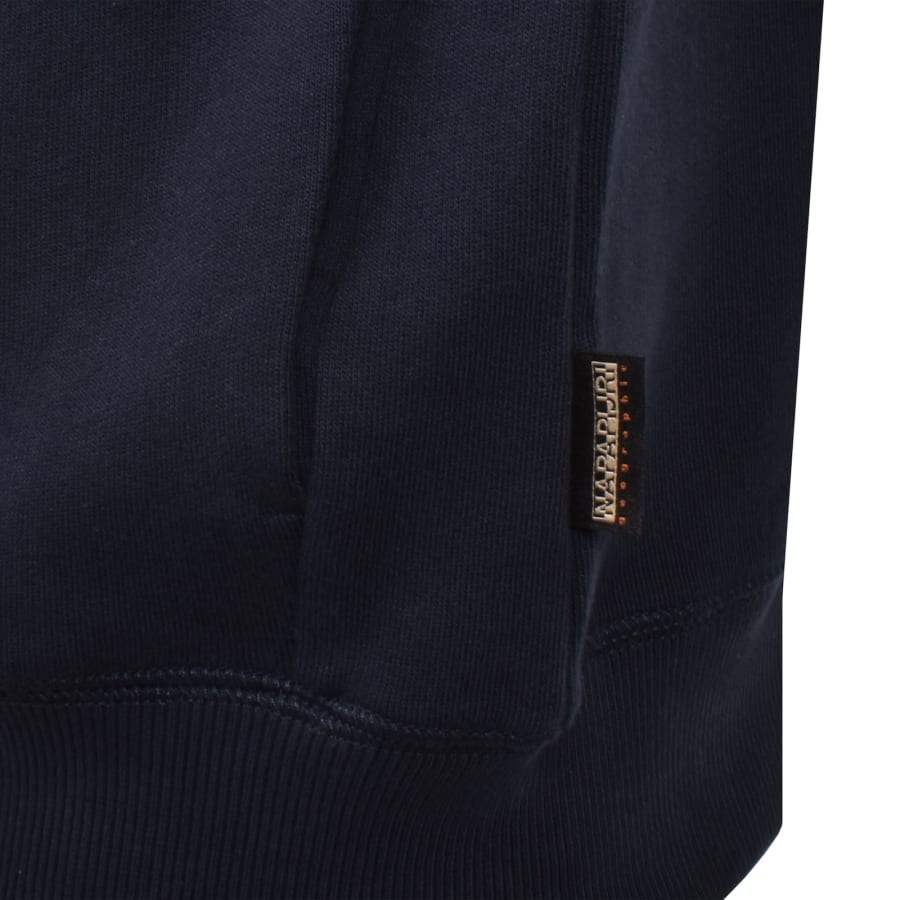 Image number 4 for Napapijri Balis Full Zip Sweatshirt Blue Marine