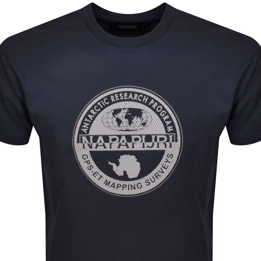 Image number 2 for Napapijri S Bollo T Shirt Blue