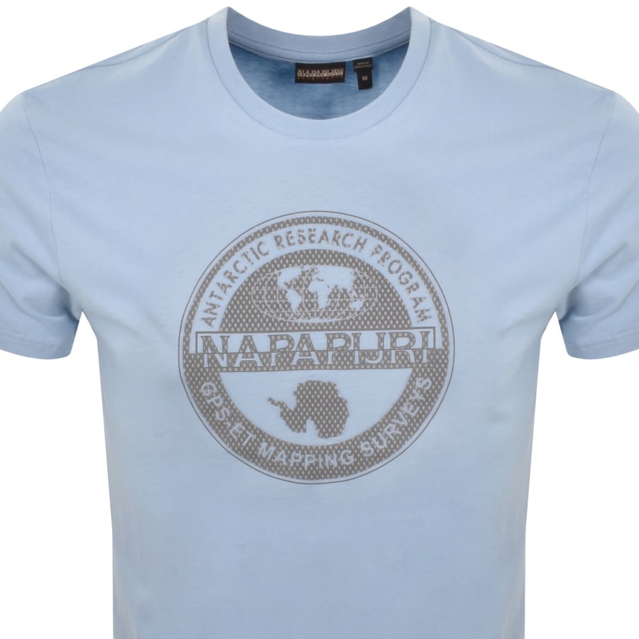 Image number 2 for Napapijri S Bollo T Shirt Blue