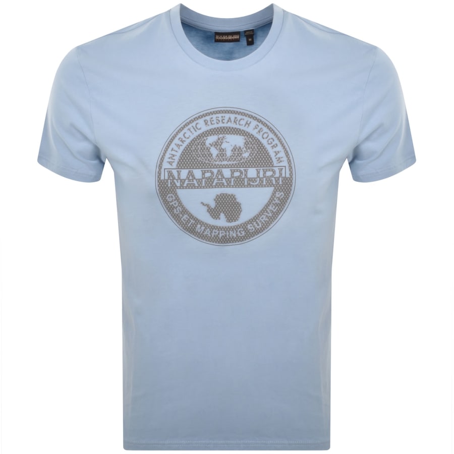 Image number 1 for Napapijri S Bollo T Shirt Blue