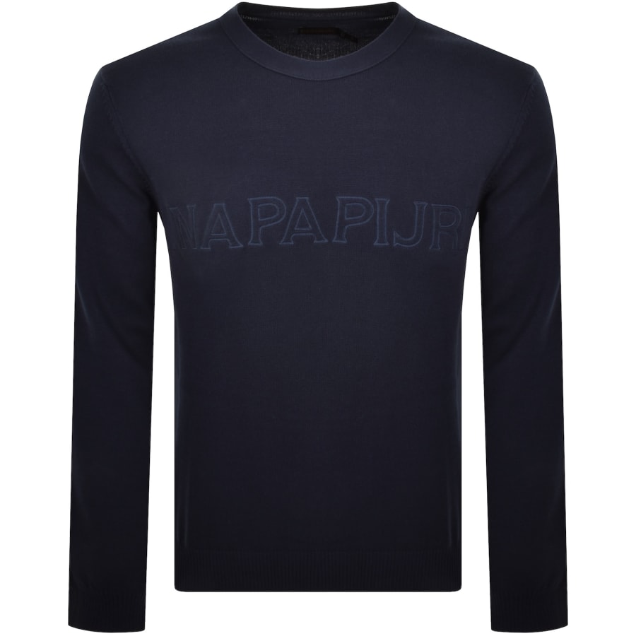 Image number 1 for Napapijri Ambra Knit Jumper Blue Marine