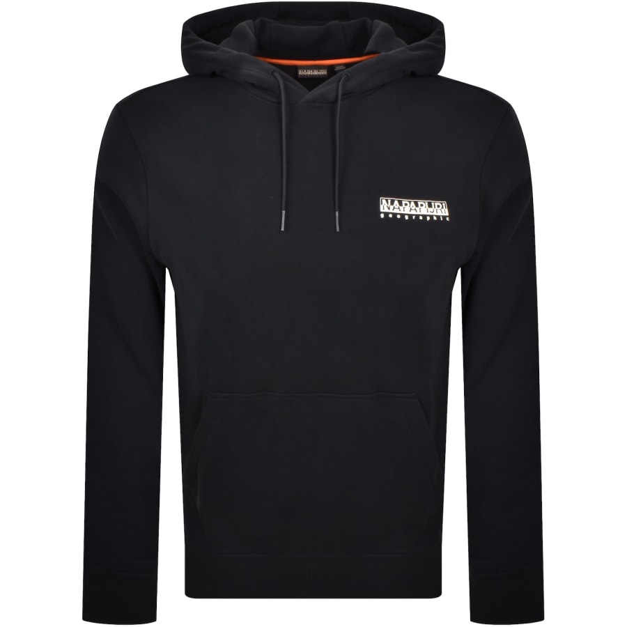 Image number 2 for Napapijri Sovana Relaxed Fit Hoodie Black