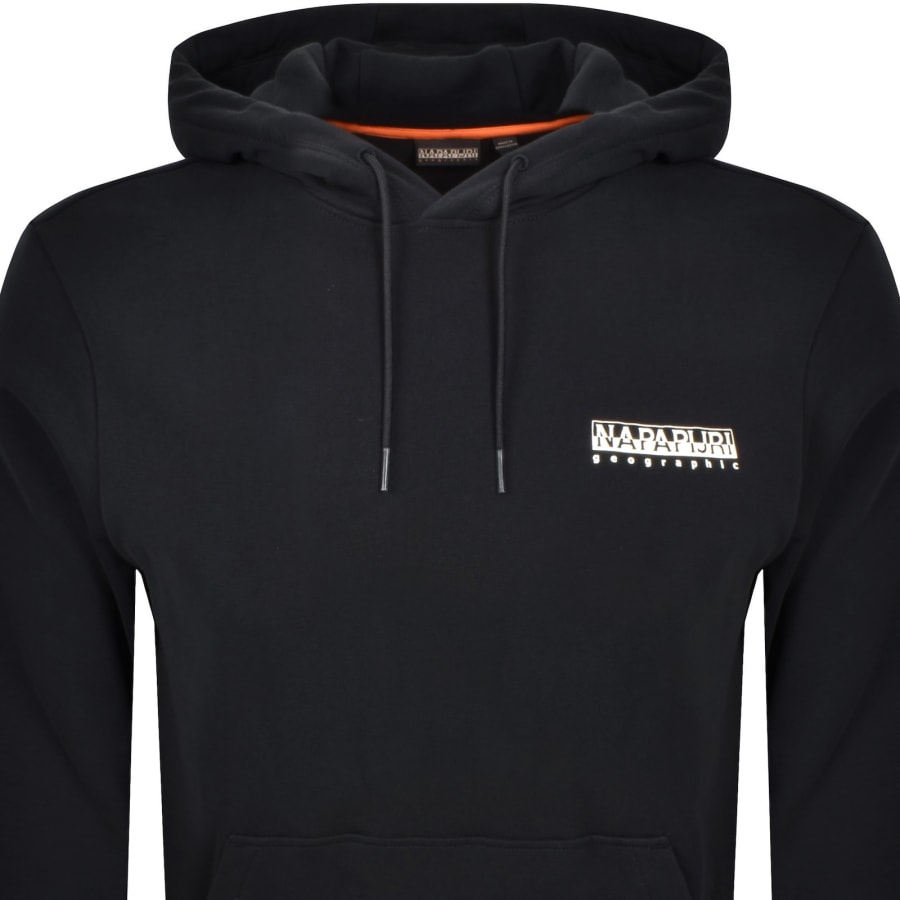 Image number 3 for Napapijri Sovana Relaxed Fit Hoodie Black