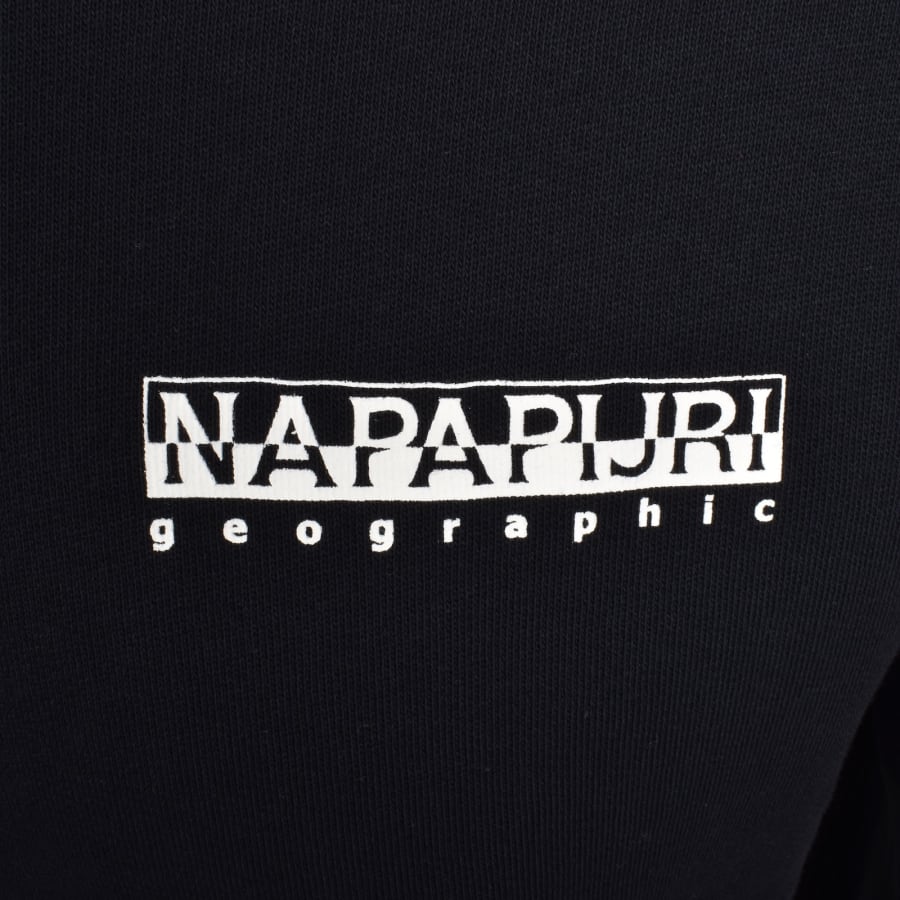 Image number 4 for Napapijri Sovana Relaxed Fit Hoodie Black