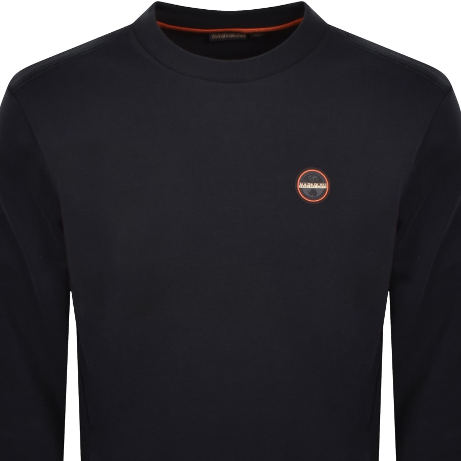 Image number 2 for Napapijri Badge Sweatshirt Black