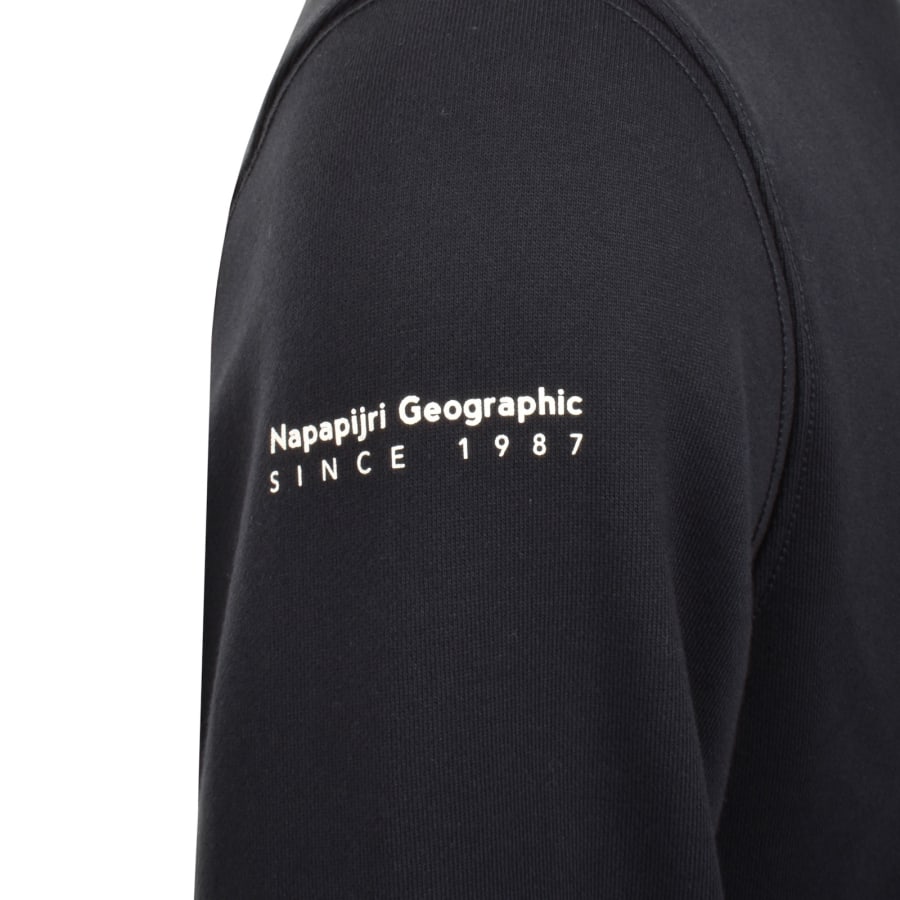 Image number 5 for Napapijri Badge Sweatshirt Black