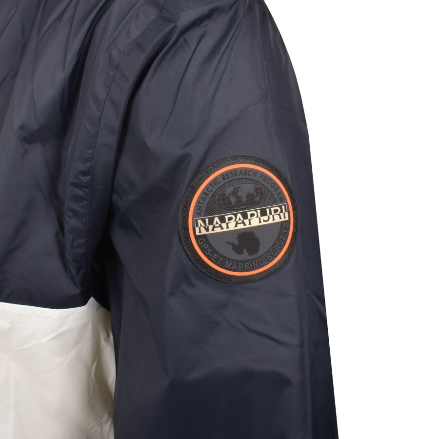 Image number 4 for Napapijri Rainforest Windbreaker Jacket Cream