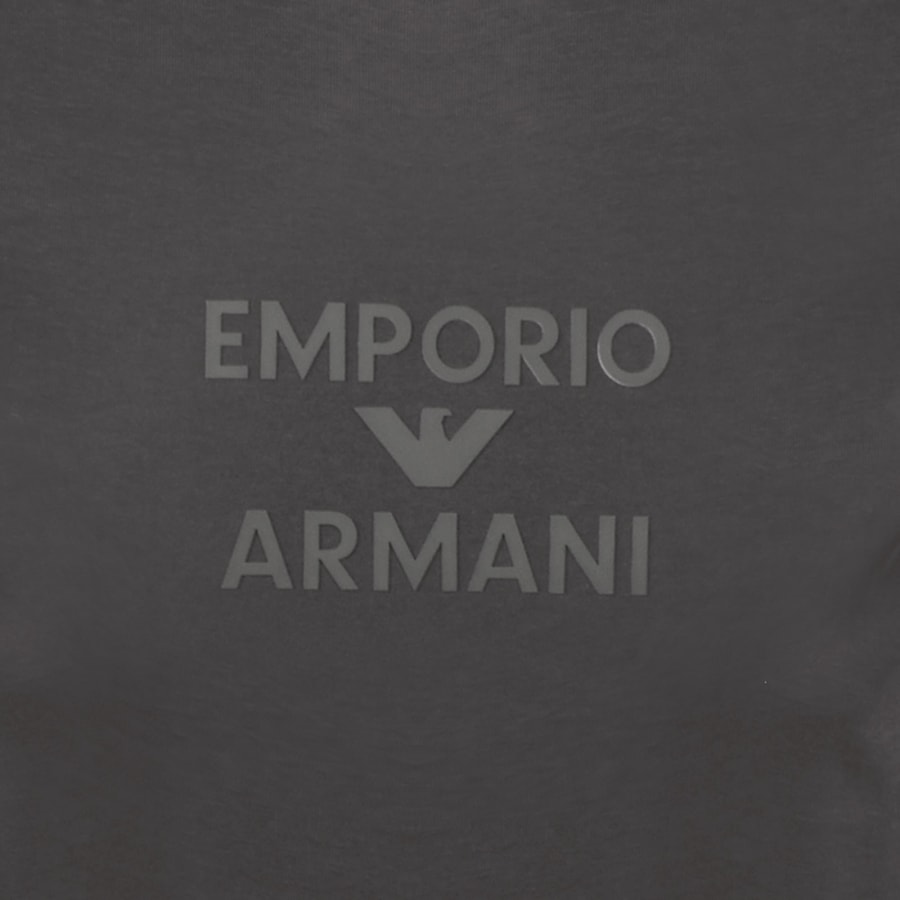 Image number 3 for Emporio Armani Short Sleeve Logo T Shirt Black