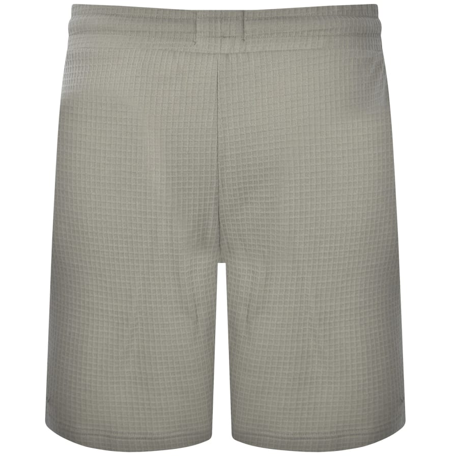 Image number 3 for HUGO Austin Waffle Shorts Brown