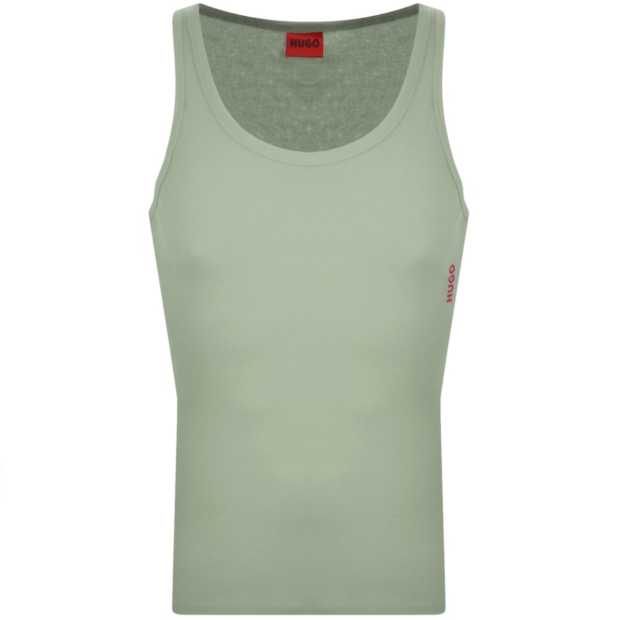 Image number 3 for HUGO Double Pack Vests White