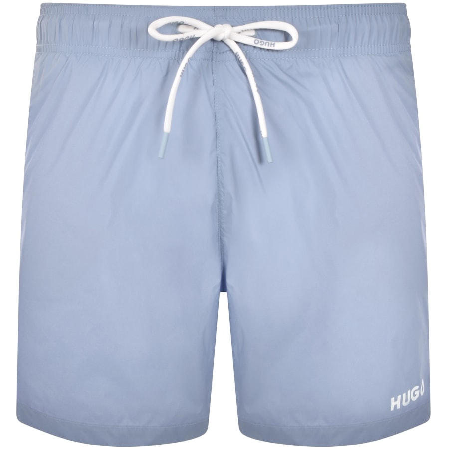 Image number 1 for HUGO Haiti Swim Shorts Blue