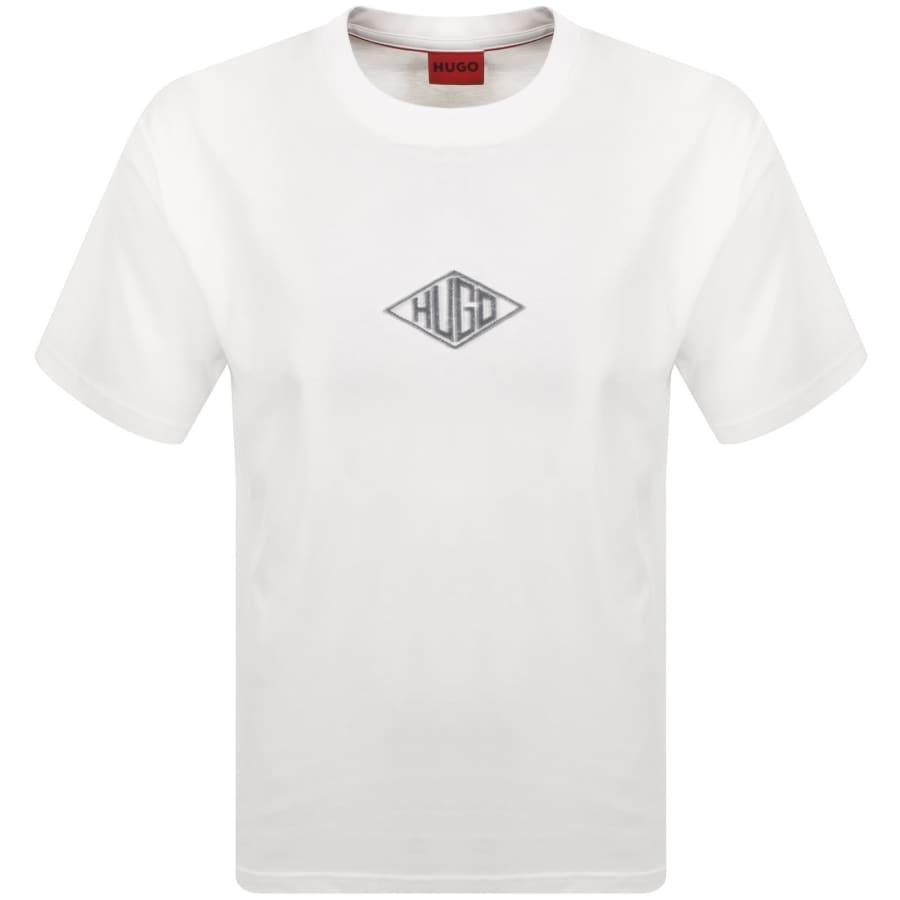 Image number 2 for HUGO Darunu T Shirt White