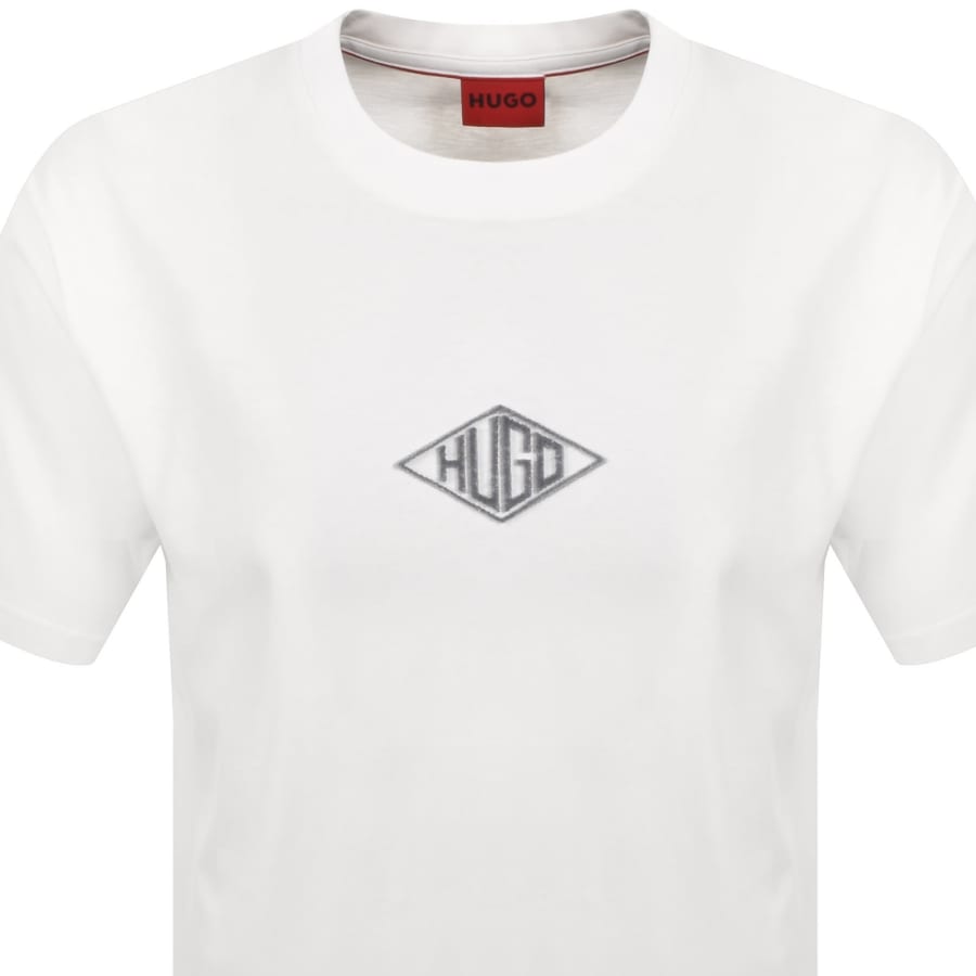 Image number 3 for HUGO Darunu T Shirt White