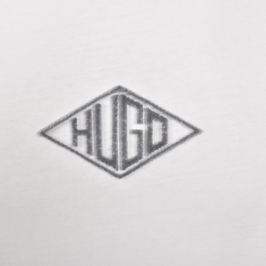 Image number 4 for HUGO Darunu T Shirt White