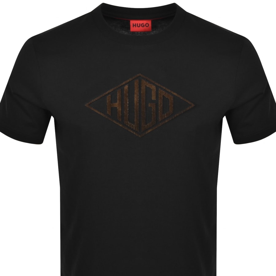 Image number 2 for HUGO Dalendi T Shirt Black