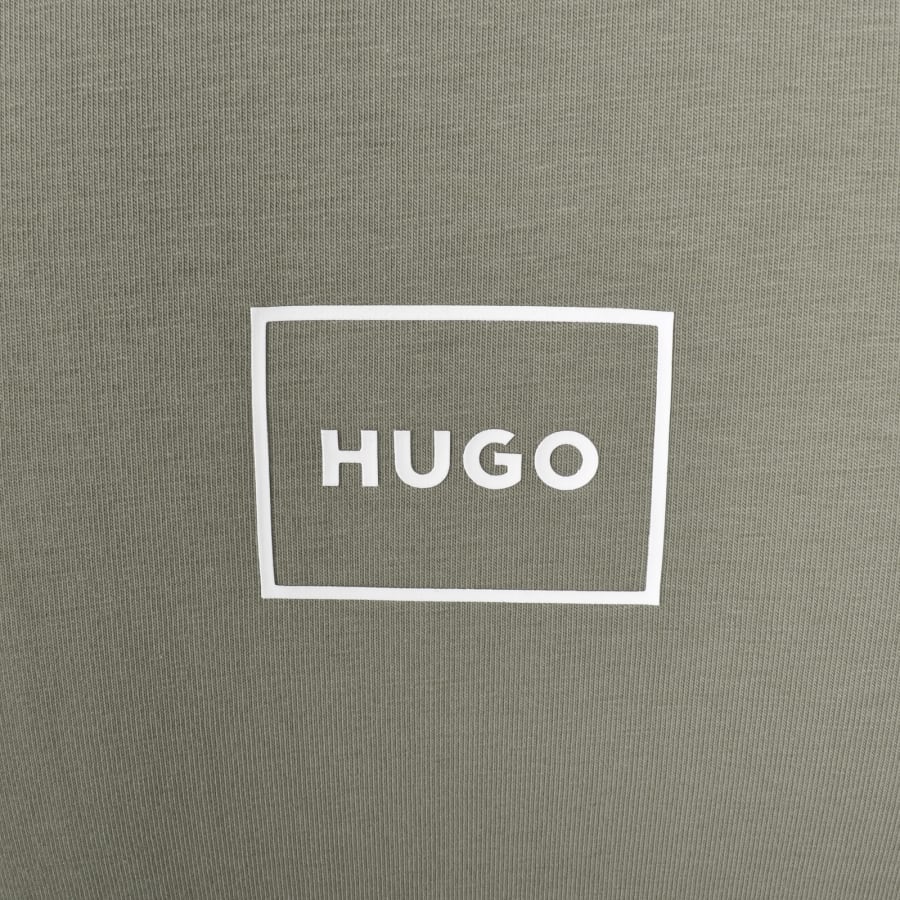 Image number 3 for HUGO Laze T Shirt Brown