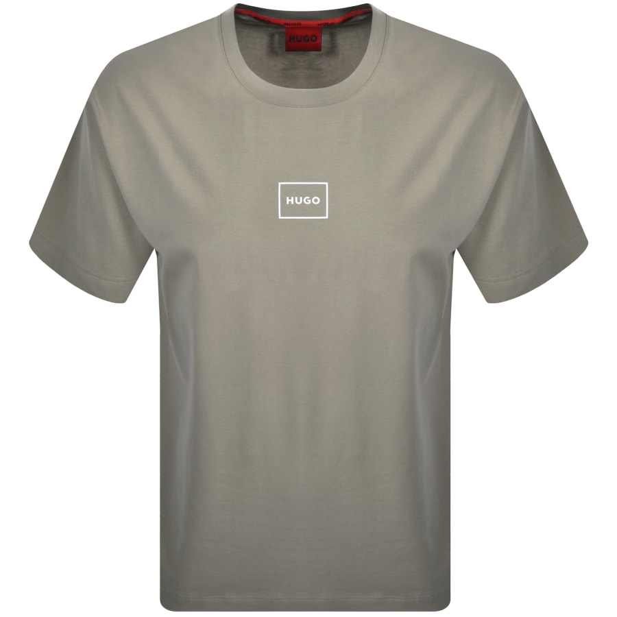 Image number 1 for HUGO Laze T Shirt Brown