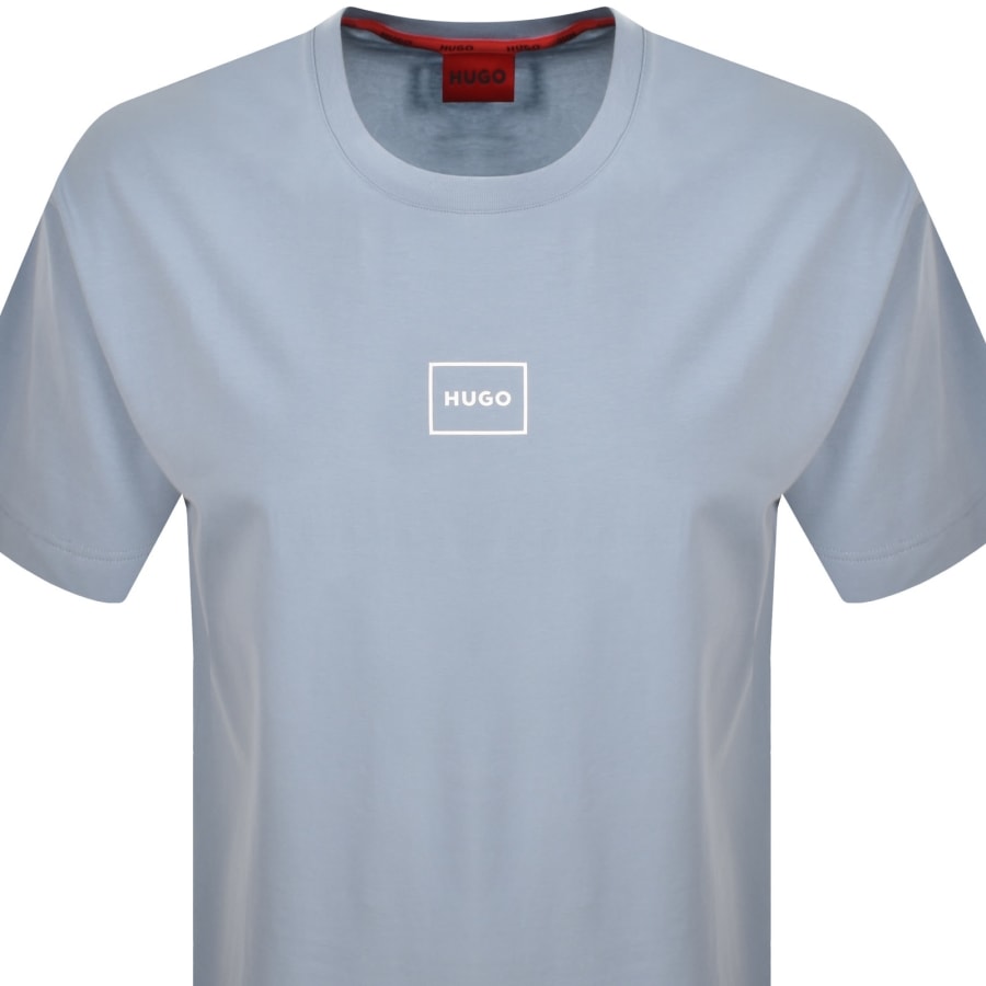 Image number 2 for HUGO Laze T Shirt Blue