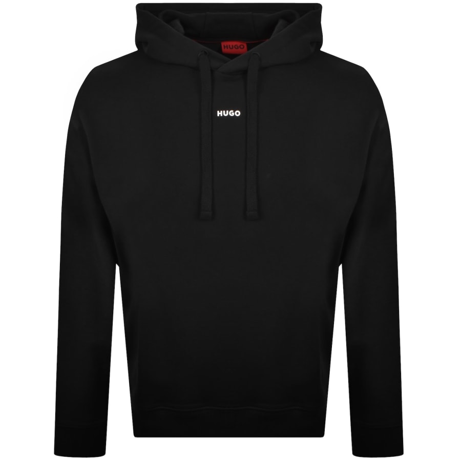 Image number 2 for HUGO Dapo Hooded Tracksuit Black