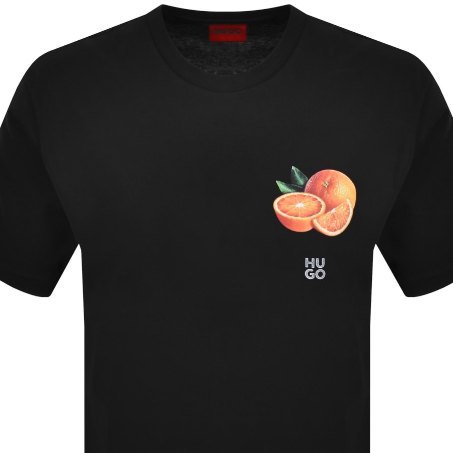 Image number 3 for HUGO Dartiee T Shirt Black