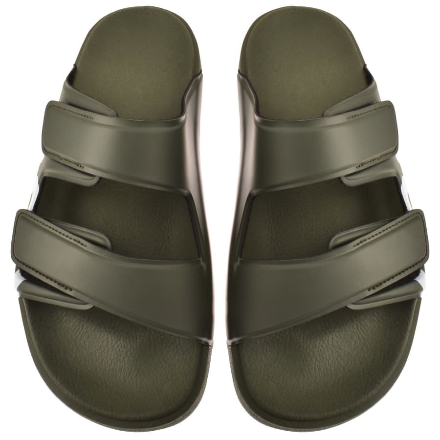 Image number 3 for HUGO Evander Sliders Green