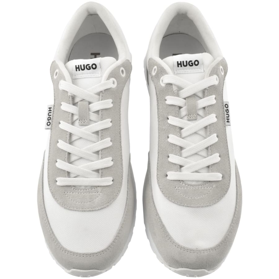 Image number 3 for HUGO Icelin Runner Trainers White