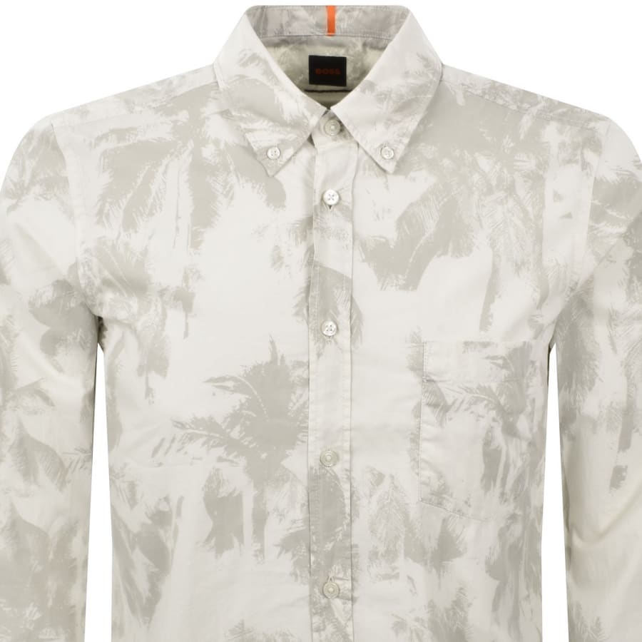 Image number 2 for BOSS Rickert Long Sleeved Shirt Beige