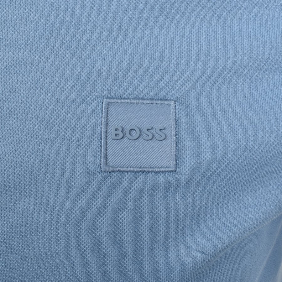 Image number 3 for BOSS Slim Fit Passenger Polo T Shirt Blue