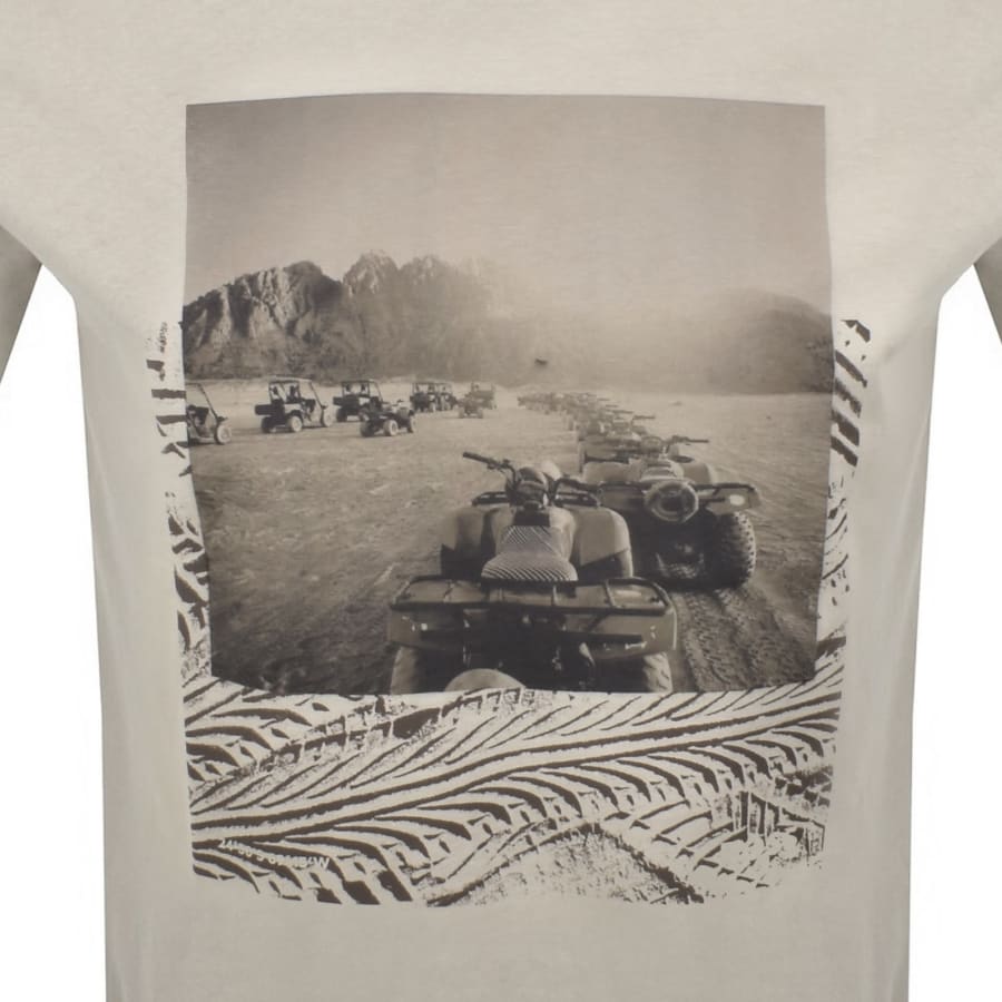 Image number 3 for BOSS Dunetrace T Shirt Beige