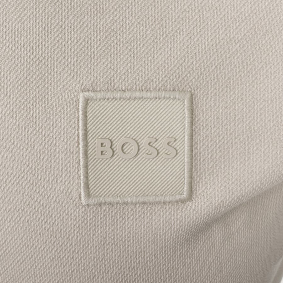 Image number 3 for BOSS Passertip Polo T Shirt Beige