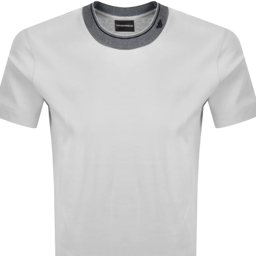 Image number 2 for Emporio Armani Crew Neck T Shirt Snow White