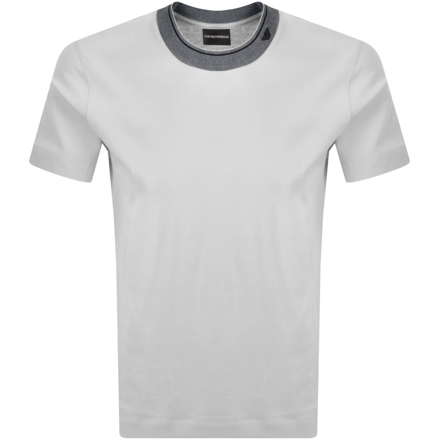 Image number 1 for Emporio Armani Crew Neck T Shirt Snow White