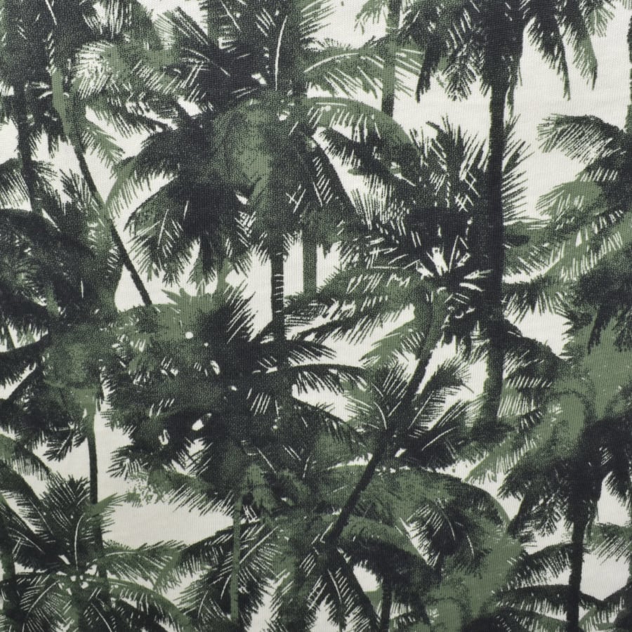 Image number 3 for Armani Exchange Tropical Print T Shirt Green