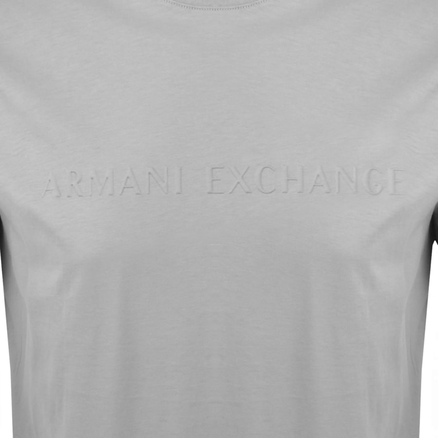 Image number 3 for Armani Exchange Short Sleeved T Shirt Grey