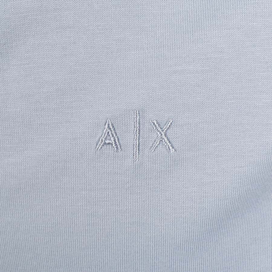 Image number 3 for Armani Exchange Polo T Shirt Blue