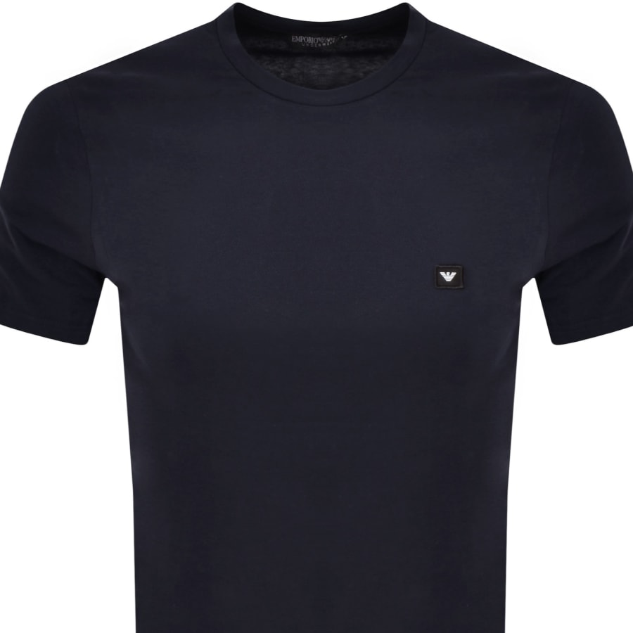 Image number 2 for Emporio Armani Logo T Shirt Navy