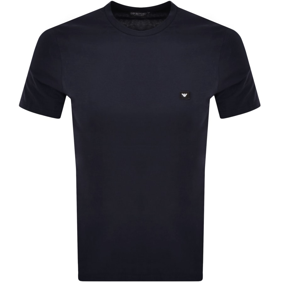 Image number 1 for Emporio Armani Logo T Shirt Navy