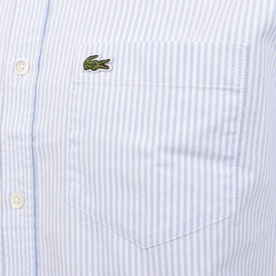 Image number 3 for Lacoste Short Sleeved Shirt Blue