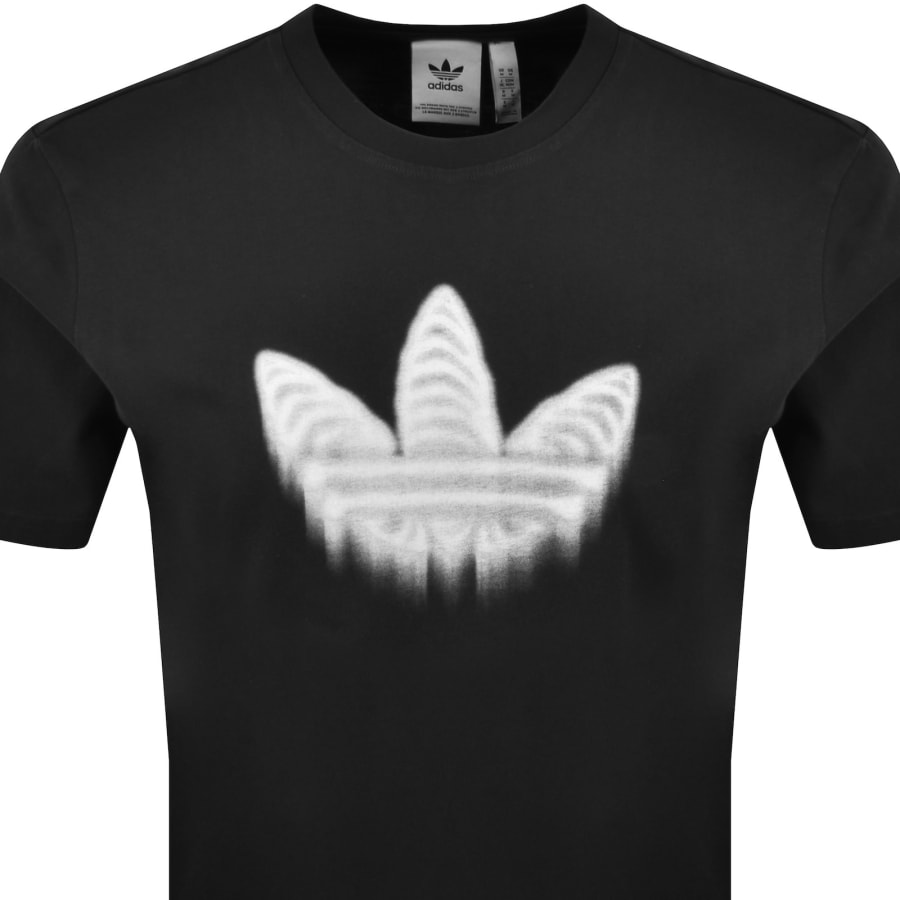 Image number 2 for adidas Originals Skeleton Trefoil T Shirt Black